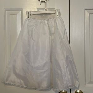 Kids dress underskirt (worn once)